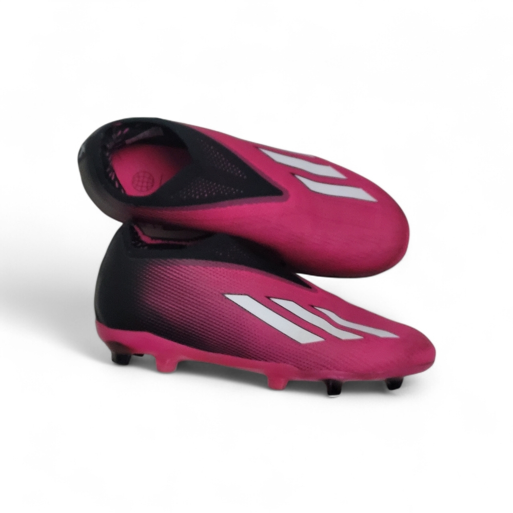 Adidas - Football Boots Kids x Speedportal + FG, Unisex, Shock Pink-White-Black - Picture 2 of 3